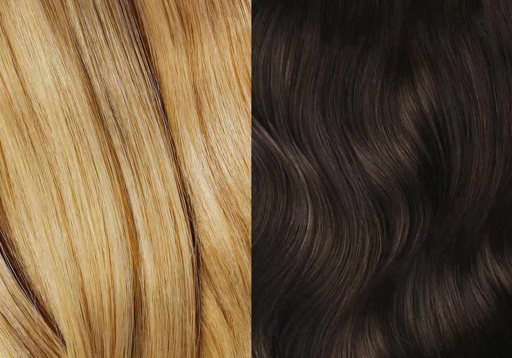 Blonde or brunette