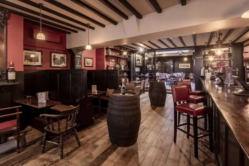 The Olde Wine Shades first date bar
