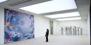 Saatchi Gallery - a great idea for a date in London