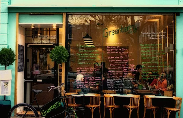 Greenberry cafe, Primrose Hill First Date Idea